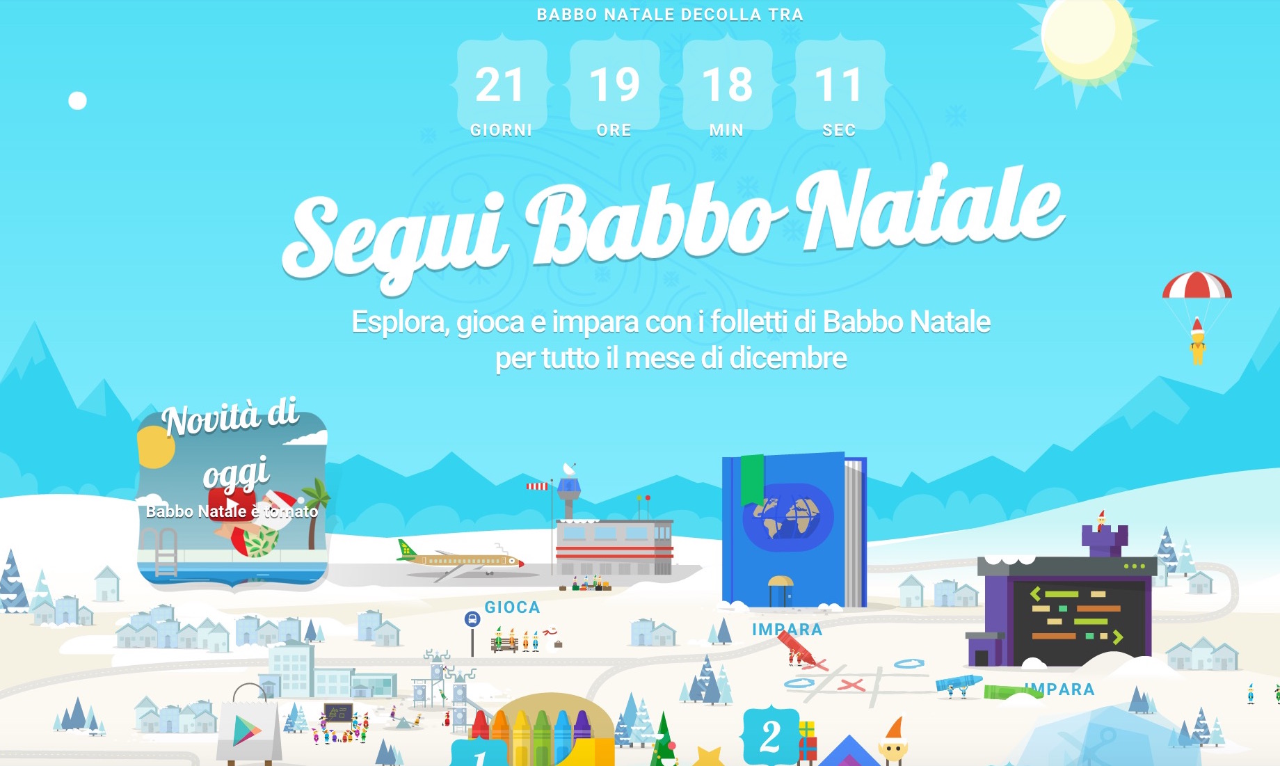 segui-babbo-natale-google